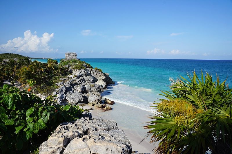 Site Maya de Tulum - Péninsule du Yucatán - Mexique