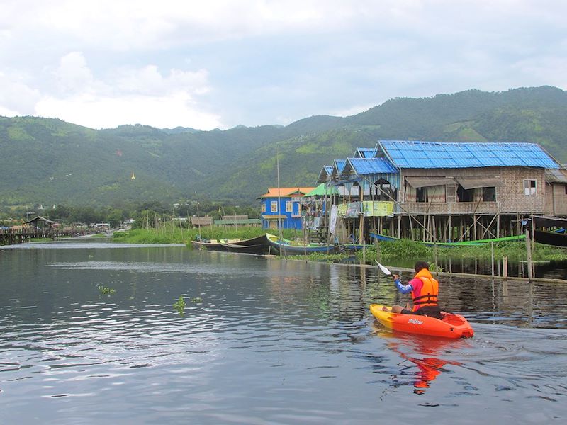 Kayak en Birmanie