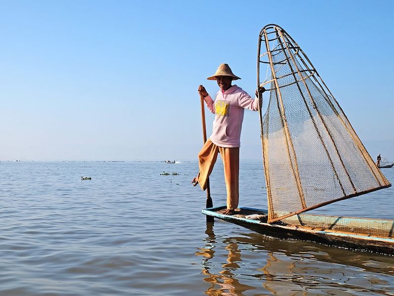Lac Inle - État shan - Birmanie