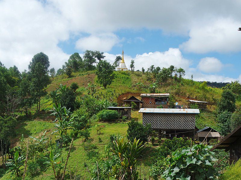 Trek de Samkar - État Shan - Birmanie