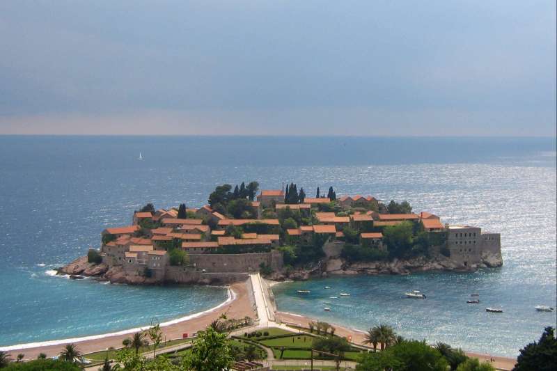 Rives du Monténégro et îles croates