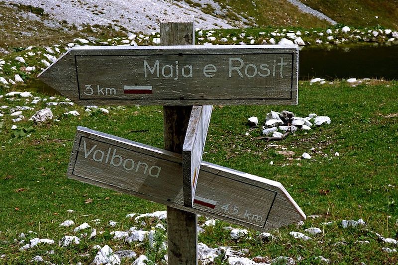 Entre Maje e Rosit et Valbona - Albanie
