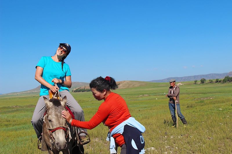 Rencontre avec des nomades - Mongolie