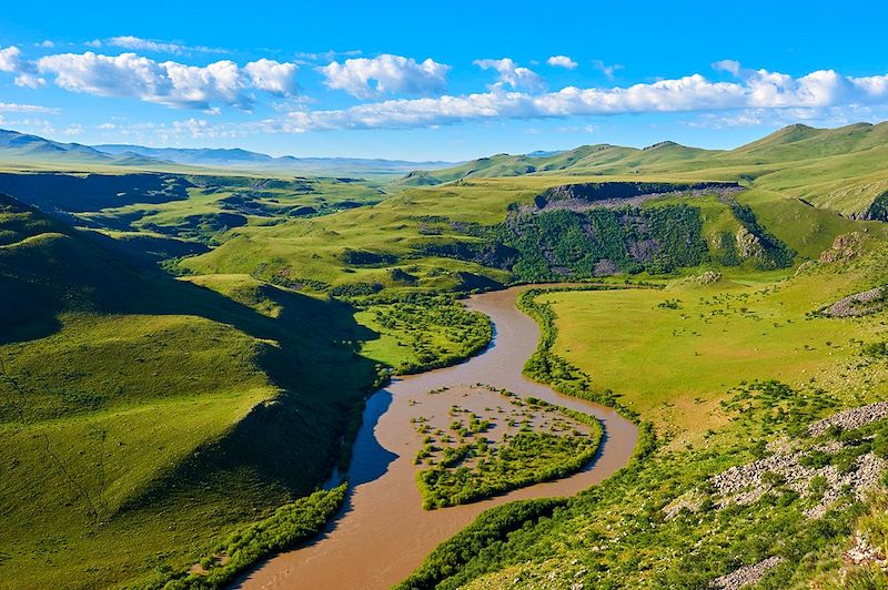 Gorges de la rivière Orkhon - Province de l'Arkhangai - Mongolie