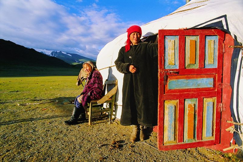 Nomades - Province de Bayan-Ölgii - Mongolie
