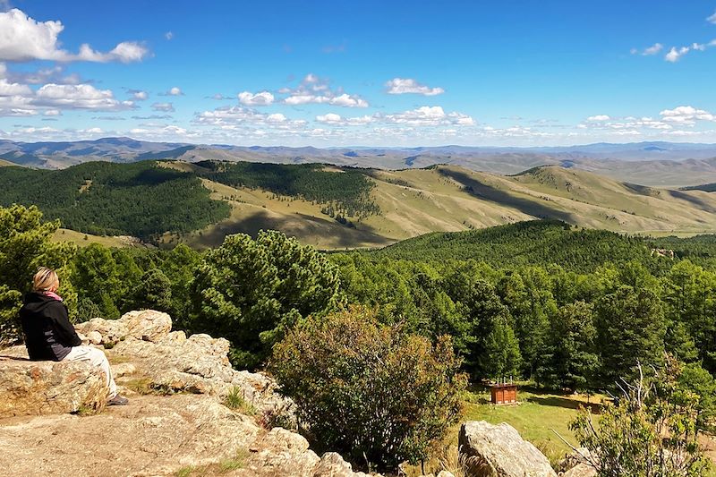 Près du Monastère de Tövkhön - Vallée de l'Orkhon - Mongolie