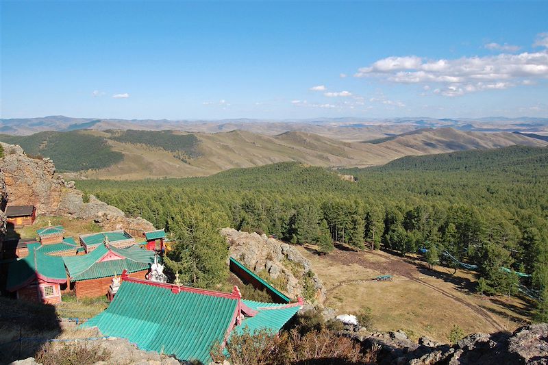 Monastère de Tövkhön - Mongolie 