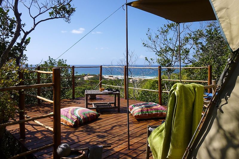 Camp de brousse aux Dunes de Dovela Lodge - Mozambique