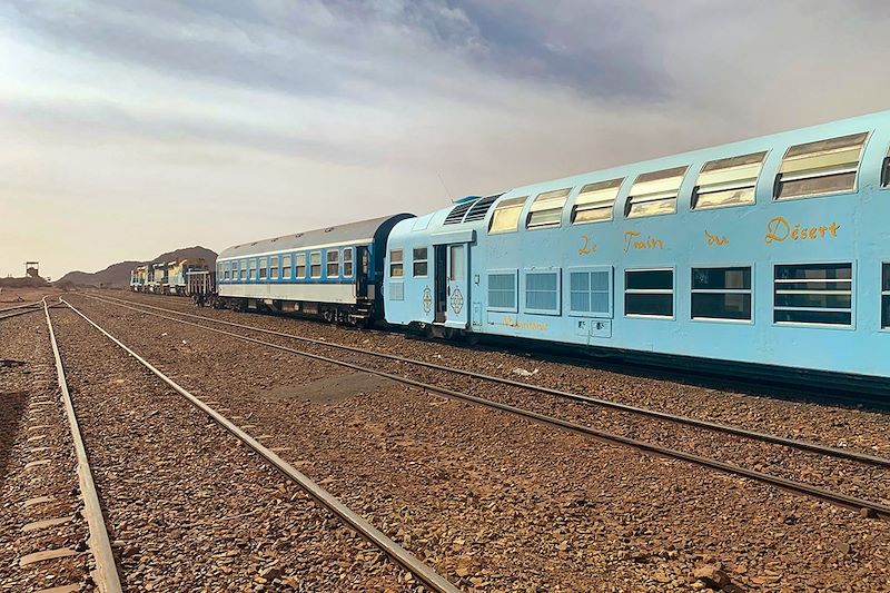 Le petit train bleu de l'Adrar