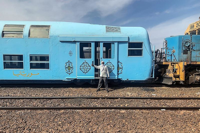 Le petit train bleu de l'Adrar