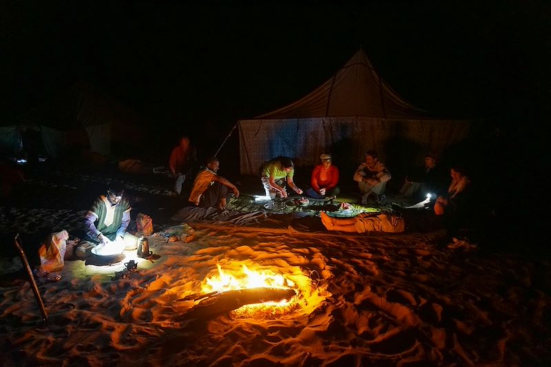 Bivouac dans l'Erg Amatlich - Mauritanie