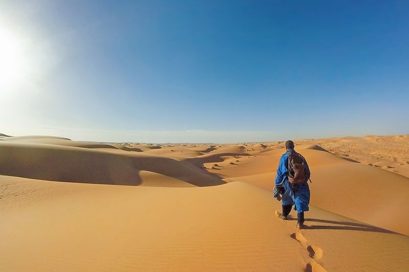 Randonnée au coeur des dunes de l'Adrar et découverte de Terjit et Nouakchott.