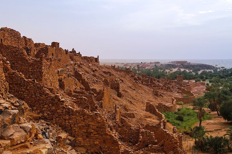Ruines de la forteresse de Ouadane - Région de l'Adrar - Mauritanie