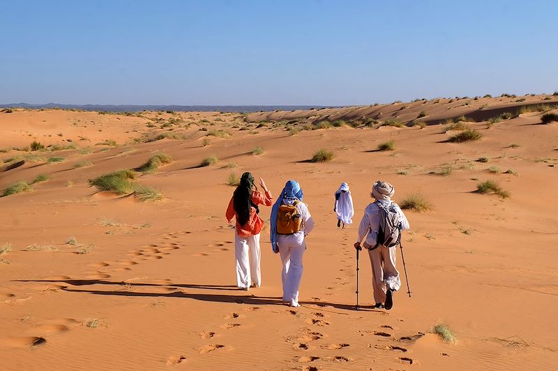 Randonnée d'Azoueïga à Eirch - Dunes de l'Amatlich - Mauritanie