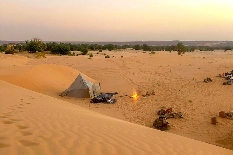 Bivouac à El Meddah - Adrar - Mauritanie