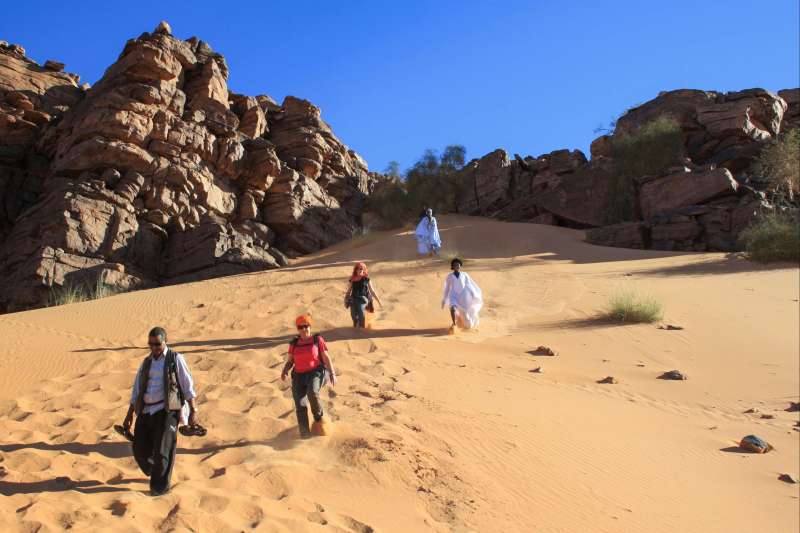 Dunes et oasis de l’Amatlich
