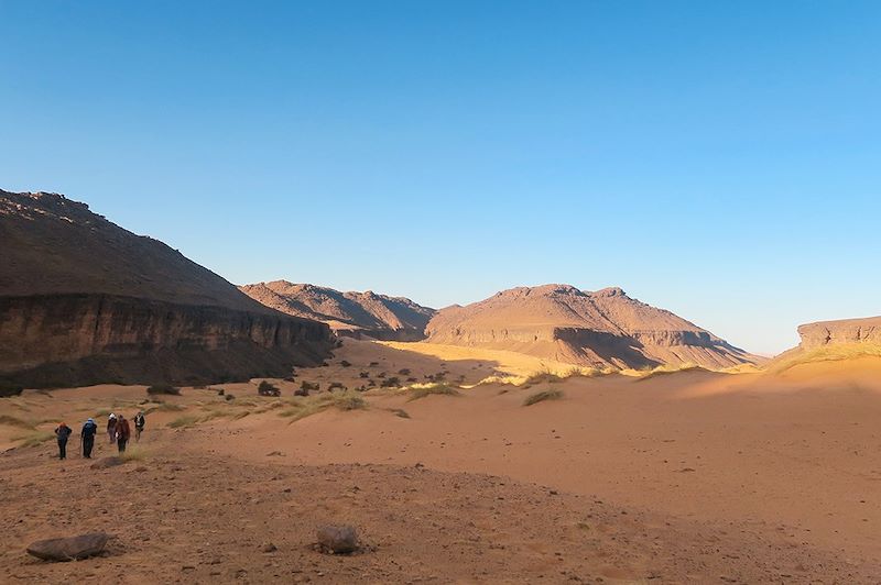 Randonnée dans le canyon de N'Tezzent - Adrar - Mauritanie
