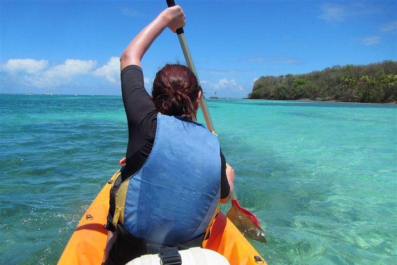 Kayak en Martinique