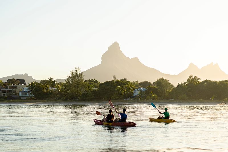 Kayak dans la Baie de Tamarin - Île Maurice