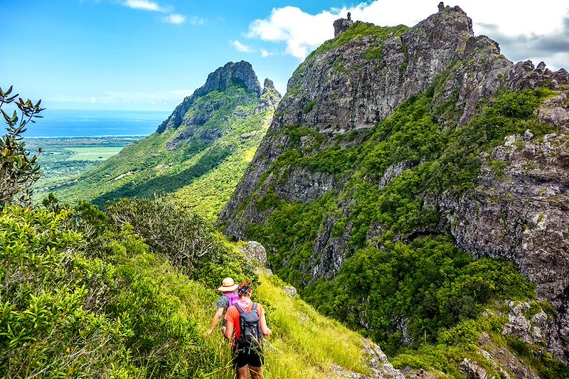Randonnée sur les crêtes des Trois Mamelles - Île Maurice