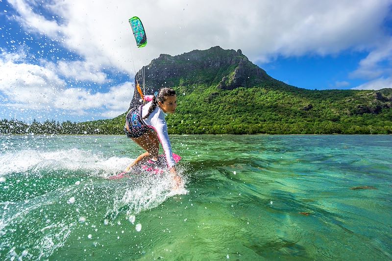Kitesurf à l'Île Maurice