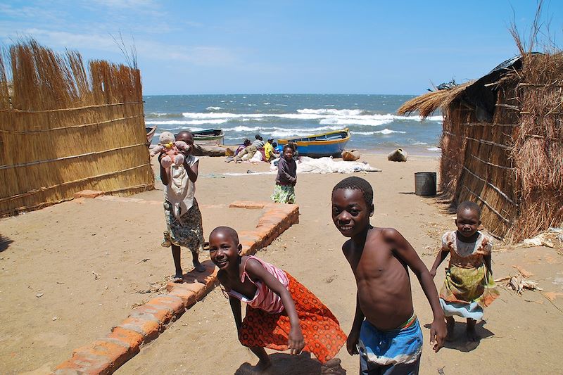 Enfants à Senga Bay - Malawi