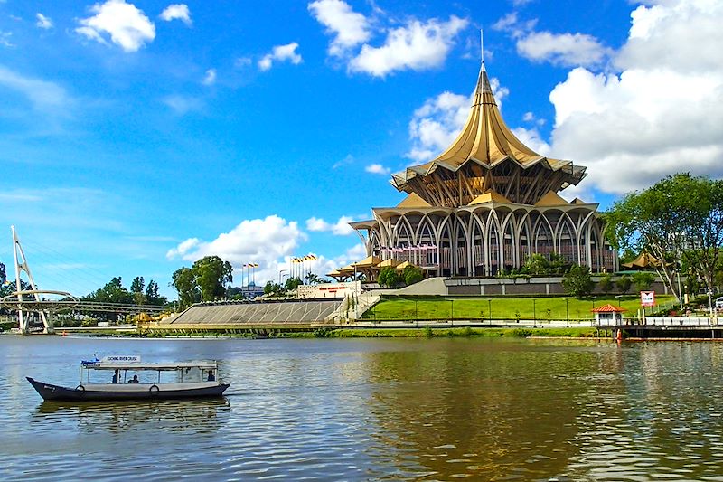 Assemblée d'État de Sarawak, près de Kuching - Malaisie