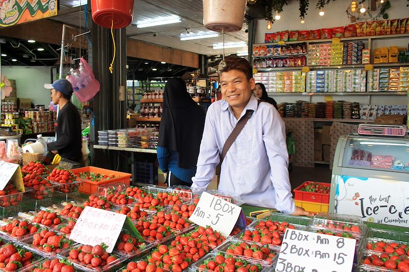 Marché à Cameron Highlands - Malaisie