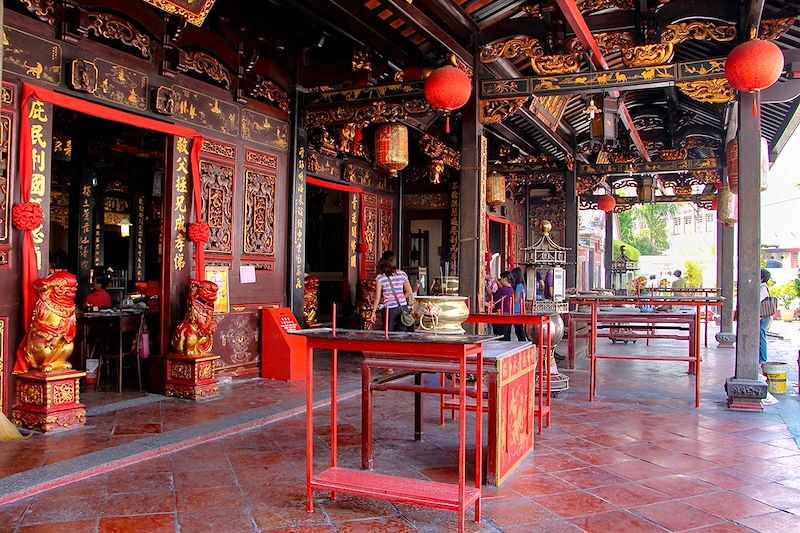Temple Cheng Hoon Teng - Malacca - État côtier de Malacca - Malaisie