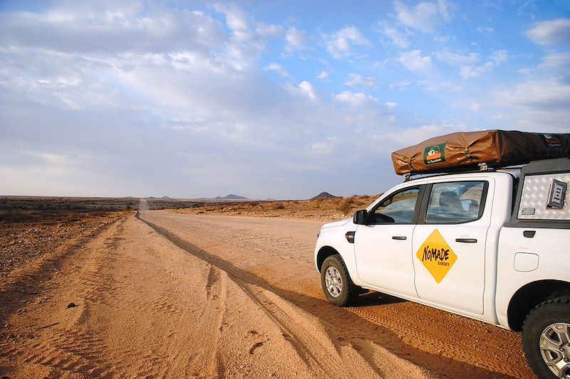 Sur les pistes dans les environs de Palmwag - Namibie