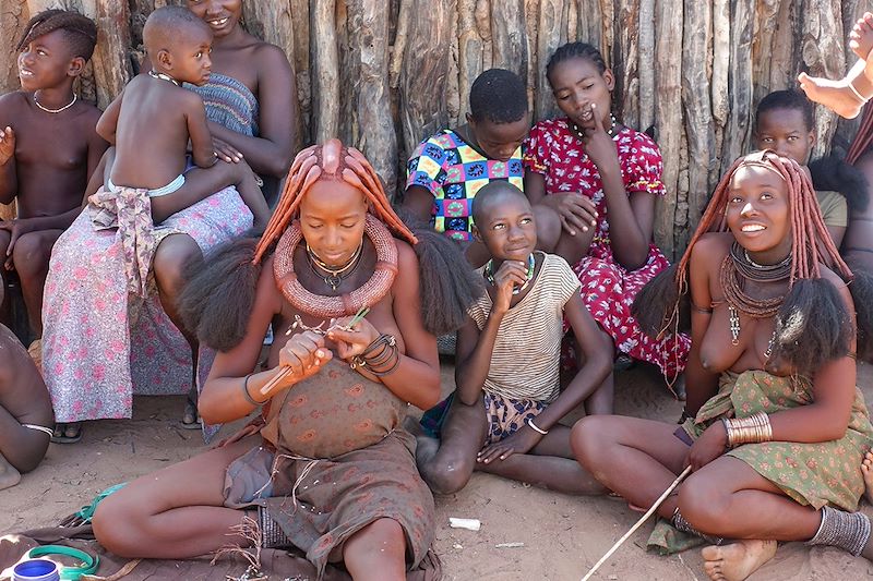 Village himba - Namibie