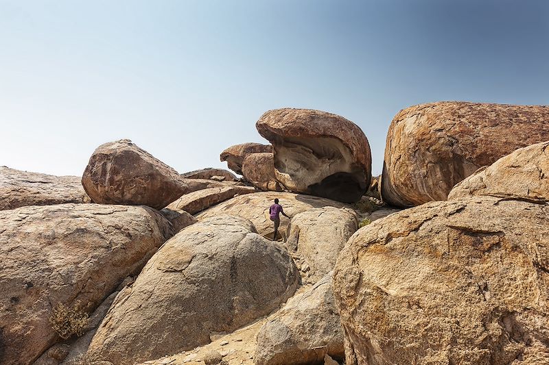 Randonnée dans le parc national d'Iona - Angola