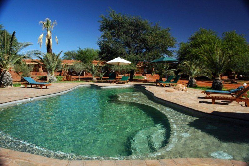 Piscine du Anib Lodge © Anib Lodge