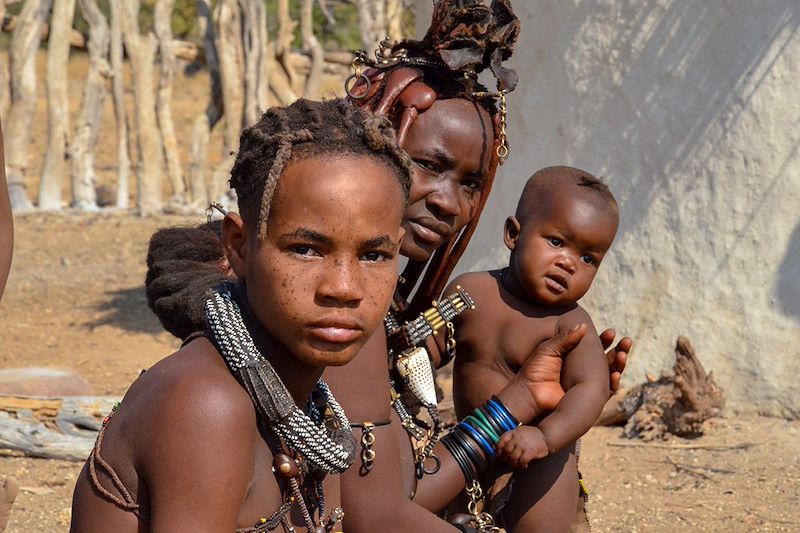 Famille Himba - Namibie