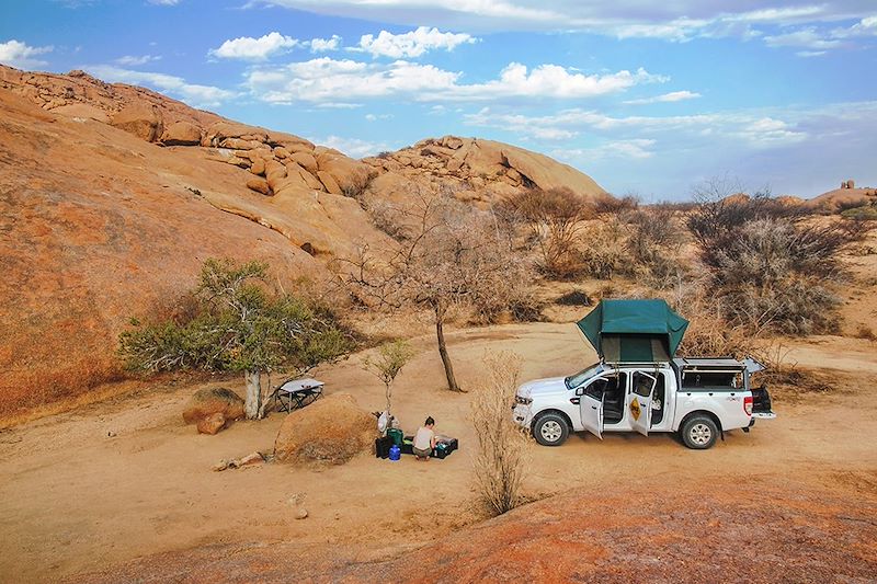 Campement au Spitzkoppe - Damaraland - Namibie