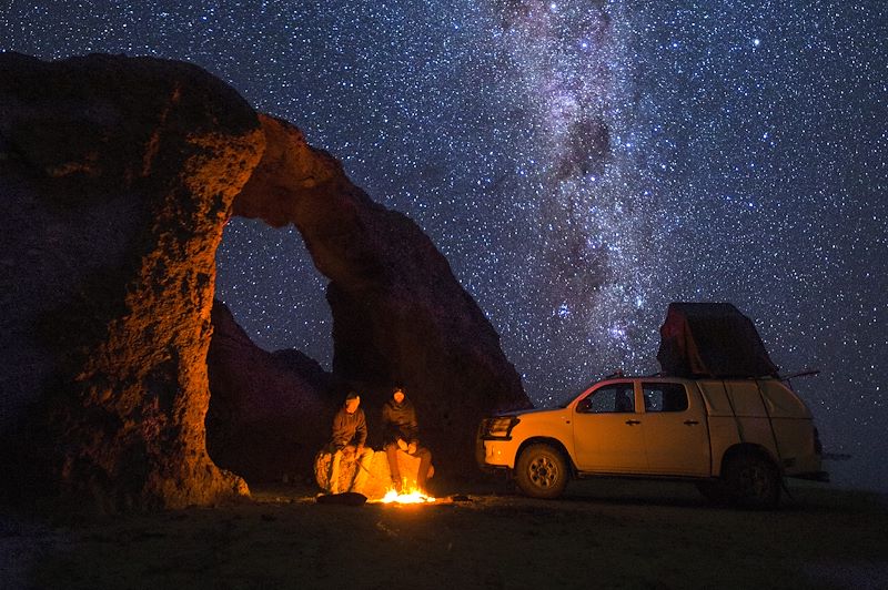 Bivouac dans le parc national du Namib-Naukluft - Namibie