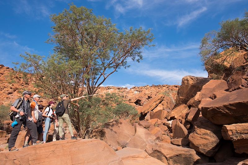 Randonnée à Twyfelfontein - Namibie