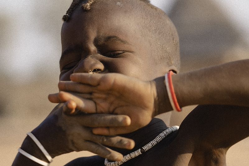 Enfant en Namibie