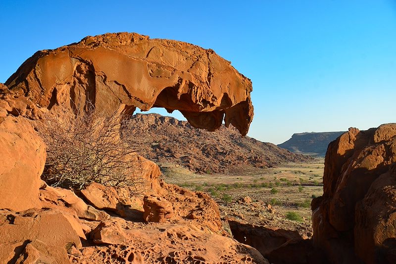 Le Lion's Mouth à Twyfelfontein - Région de Kunene - Namibie