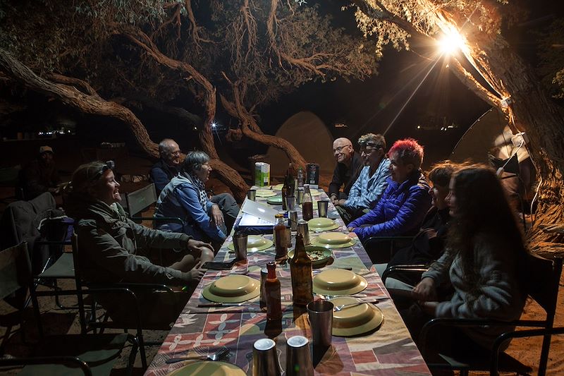 Campement - Canyon de Sesriem - Monts Naukluft - Namibie 