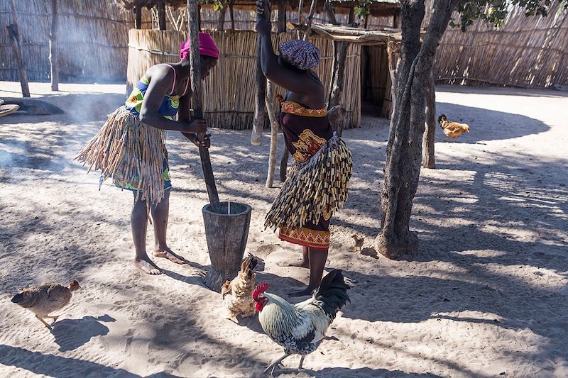 Village Kwando - Parc National de Bwabwata - Namibie