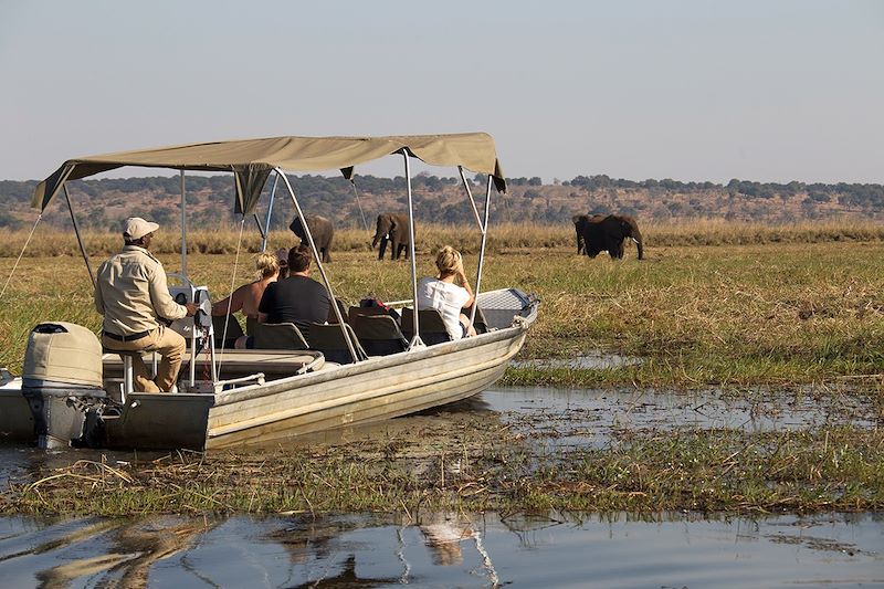 Safari en bateau sur la rivière Chobe - Botswana