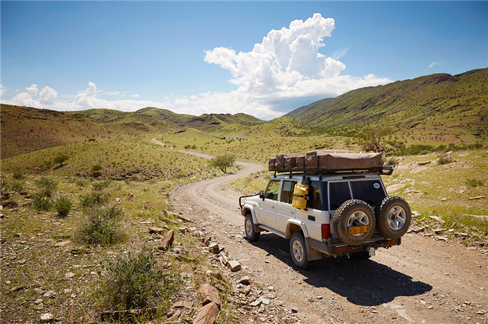 En 4x4 dans le Kaokoland - Namibie