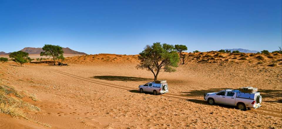 Remontée du désert du Namib en 4X4 jusqu'aux chutes d'Epupa par la Skeleton coast avec Philippe Frey, membre de la SEF.