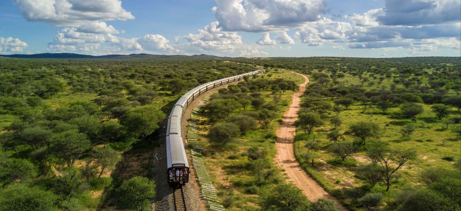 Voyage avec des animaux : Shongololo, un train pour l\'aventure