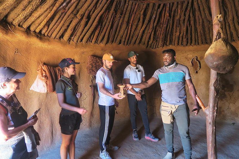 Village himba - Namibie