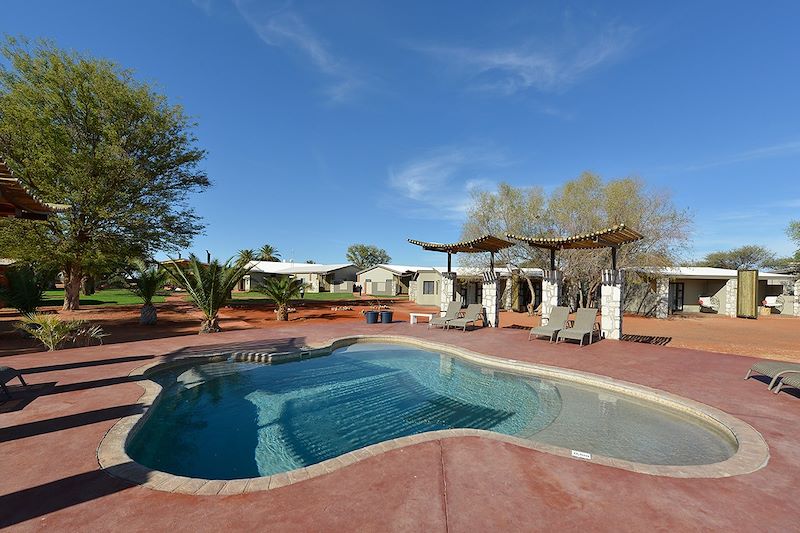 Piscine du Kalahari Anib Lodge - Namibie