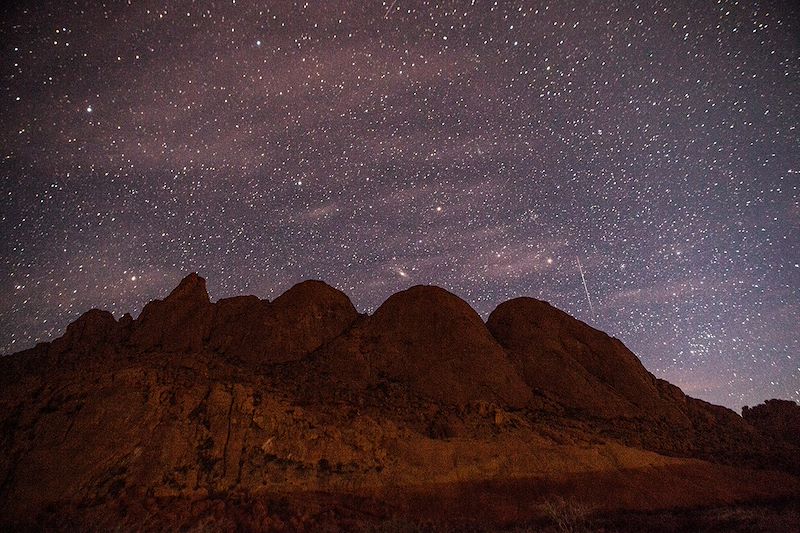 Ciel étoilé à Spitzkoppe - Damaraland - Namibie