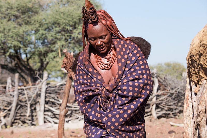 Femme Himba - Kaokoland - Namibie