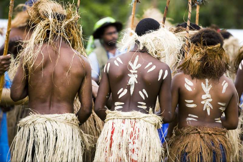 Danseurs Kanaks - Nouvelle Calédonie